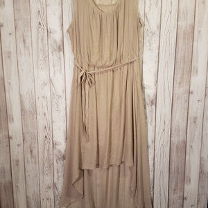 Lace Back Hi-Lo Dress, EUC